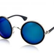 1315 Unisex Stylish Round Sunglasses